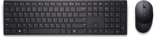 Dell Pro Keyboard and Mouse KM5221W US English Black